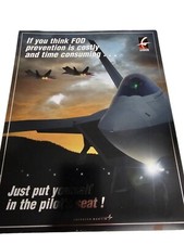 Lockheed Martin FOD poster advertisement Prev...