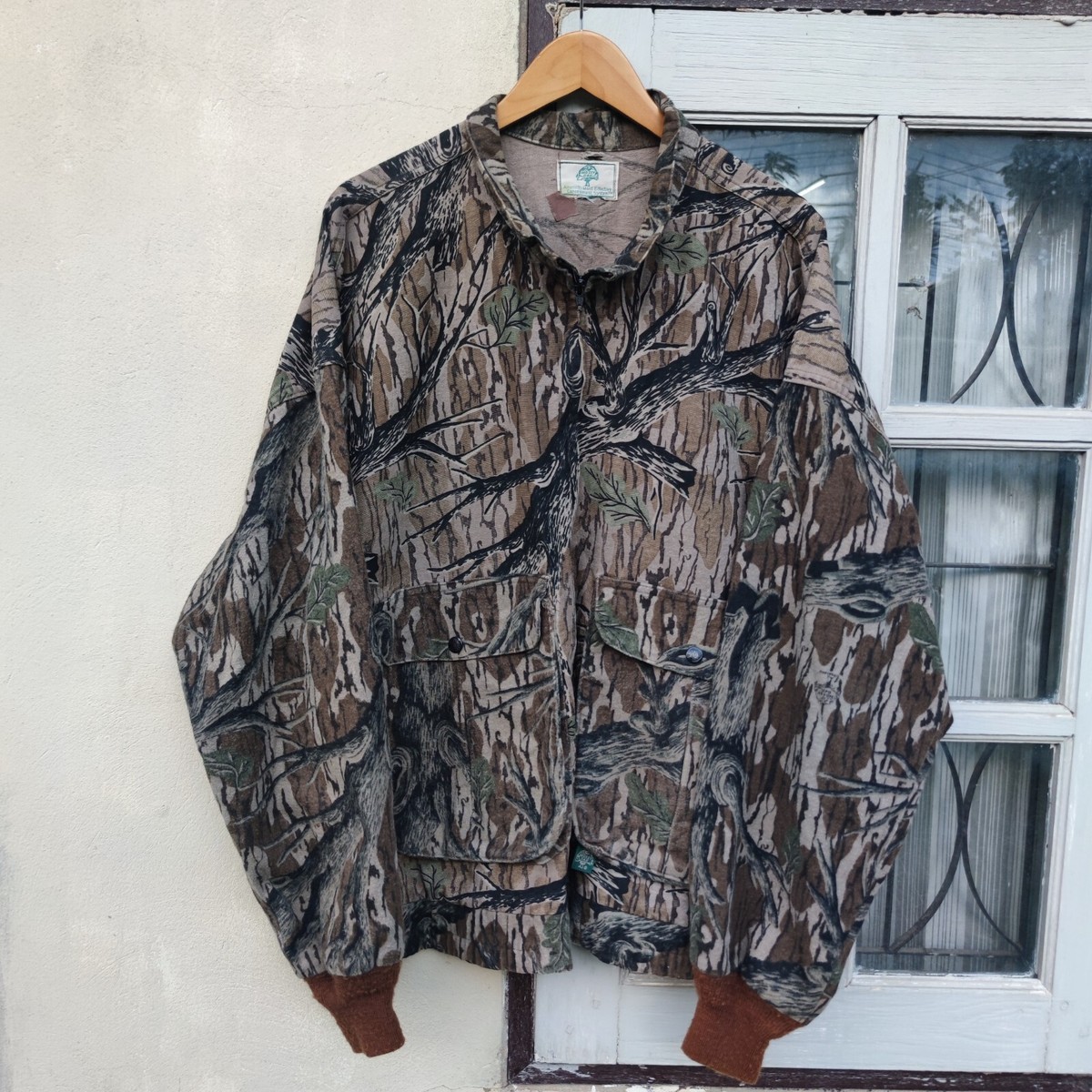 Vintage Mossy Oak Treestand Bow Hunter's Bomber Jacket | eBay