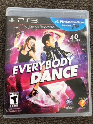 Everybody Dance PS3 MOVE! JUST FAMILY PARTY FUN! LADY GAGA, USHER, SUBLIME