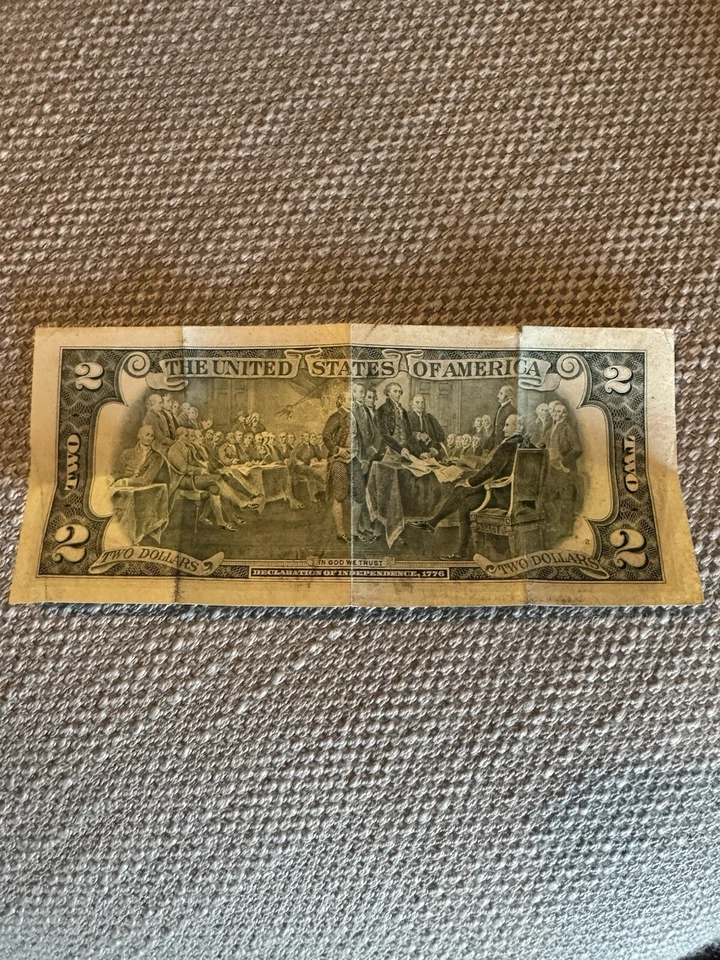 2 Dollar Bill Series F 1995 - Image 2 of 2