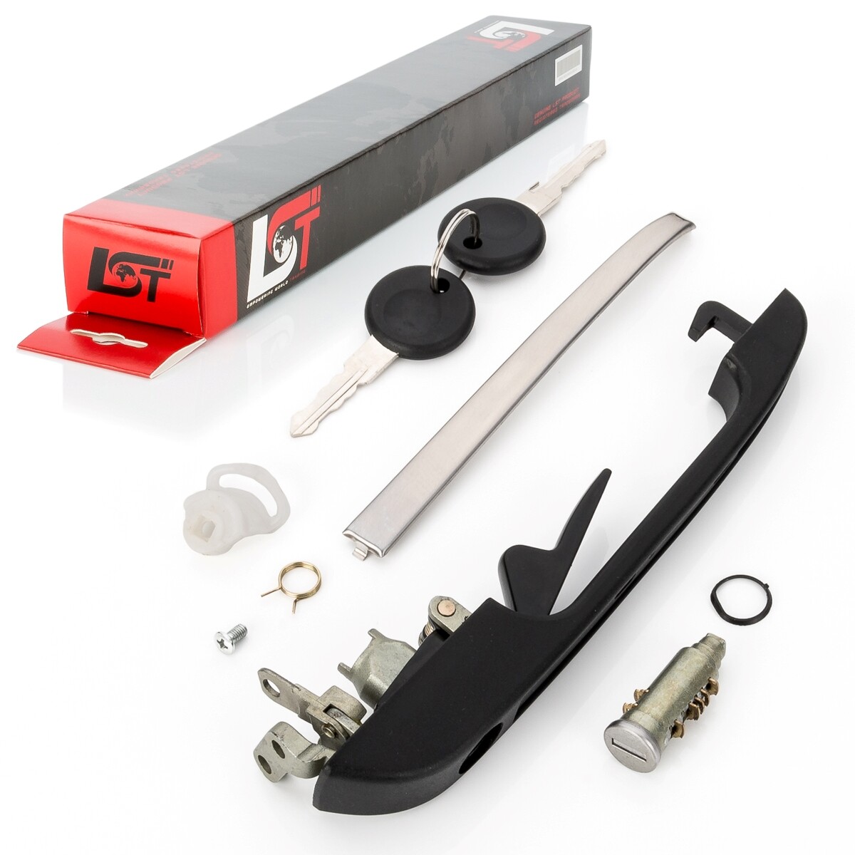 Door Handle with Lock Front Left for AUDI 80 100 AVANT COUPE QUATTRO