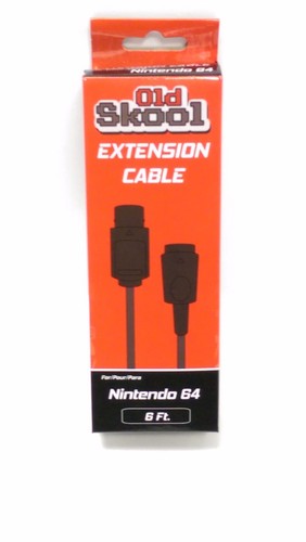 Nintendo 64 N64 Controller Extension Cable for Nintendo 64 Console - Old Skool - Picture 2 of 2