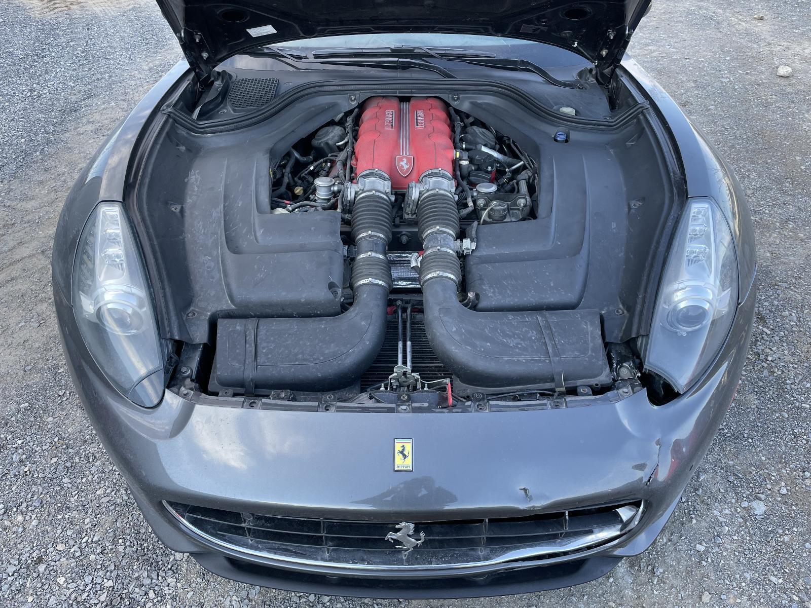 2010 FERRARI CALIFORNIA RIGHT AIR INTAKE CLEANER BOX COVER PIPE SENSOR OEM