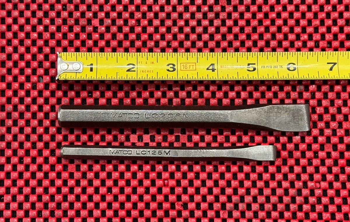 Matco Tools 2 PC LC206M & LC125M Chisel Bit Set S2 | eBay