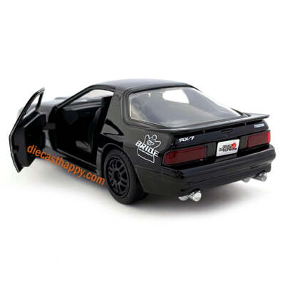 JDM Tuners 1985 Mazda RX-7 FC3S 1:32 Scale Diecast Model Black by