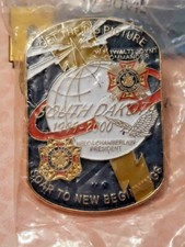 Vintage 1999-2000 VFW South Dakota Pin ~ Ships FREE