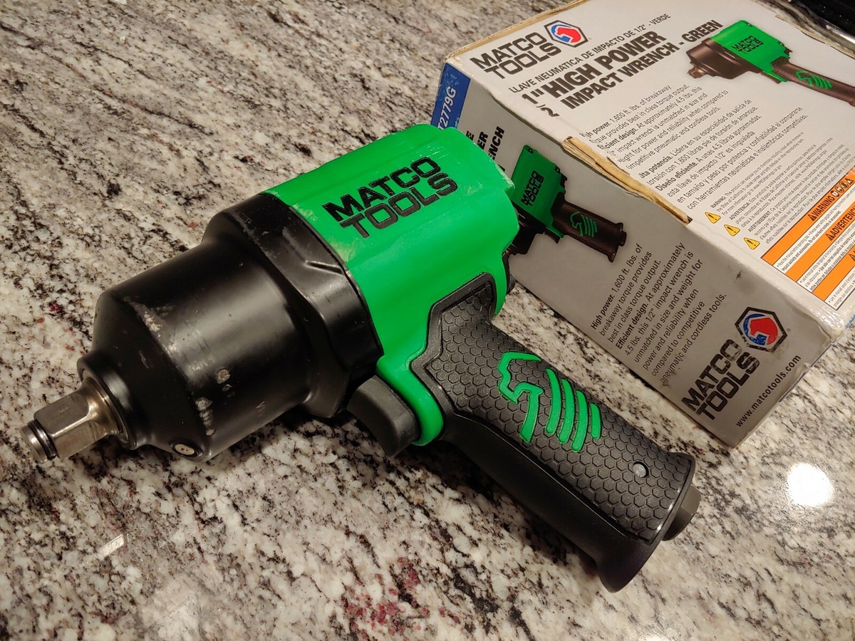 Matco Tools 1/2 High Power Impact Wrench - GREEN | eBay