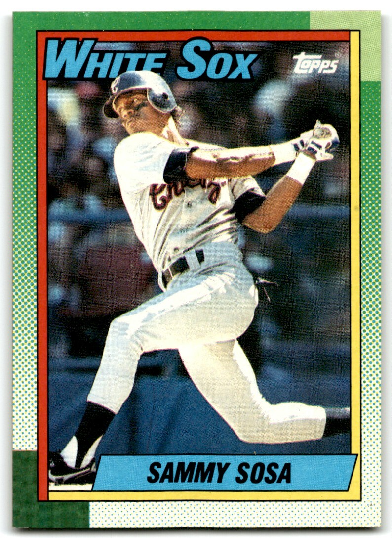 1990 TOPPS SAMMY SOSA RC CHICAGO WHITE SOX #692