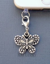 Butterfly Cell Phone Charm Anti Dust Proof Plug Ear Jack S191