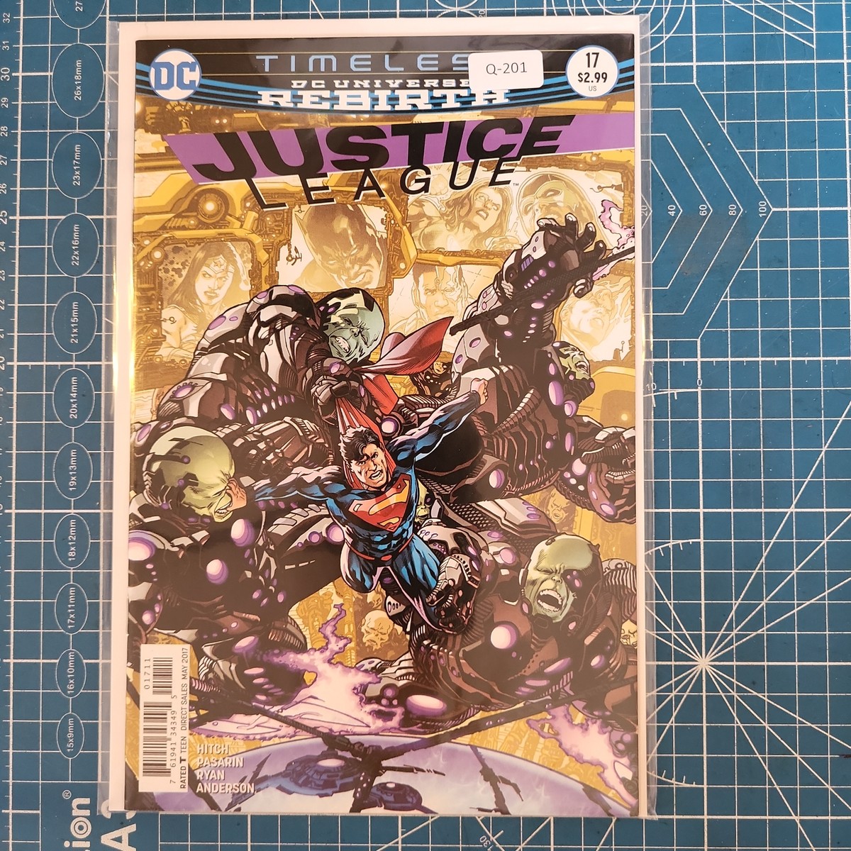 JUSTICE LEAGUE #17 VOL. 3 8.0+ DC COMIC BOOK Q-201 | eBay