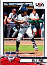 2019 Panini Stars & Stripes USA Baseball #50 Ryan Spikes