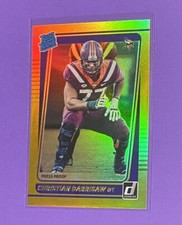 2021 Donruss Christian Darrisaw RATED ROOKIE PRESS PROOF PREMIUM Vikings #340 RC
