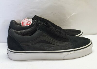 C/529# Vans Old Skool Reflect Black White Größe UK 6 / EU 39