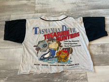Vintage 1994 Warner Bros Taz Looney Tunes T Shirt XL Single Stitch Tasmanian