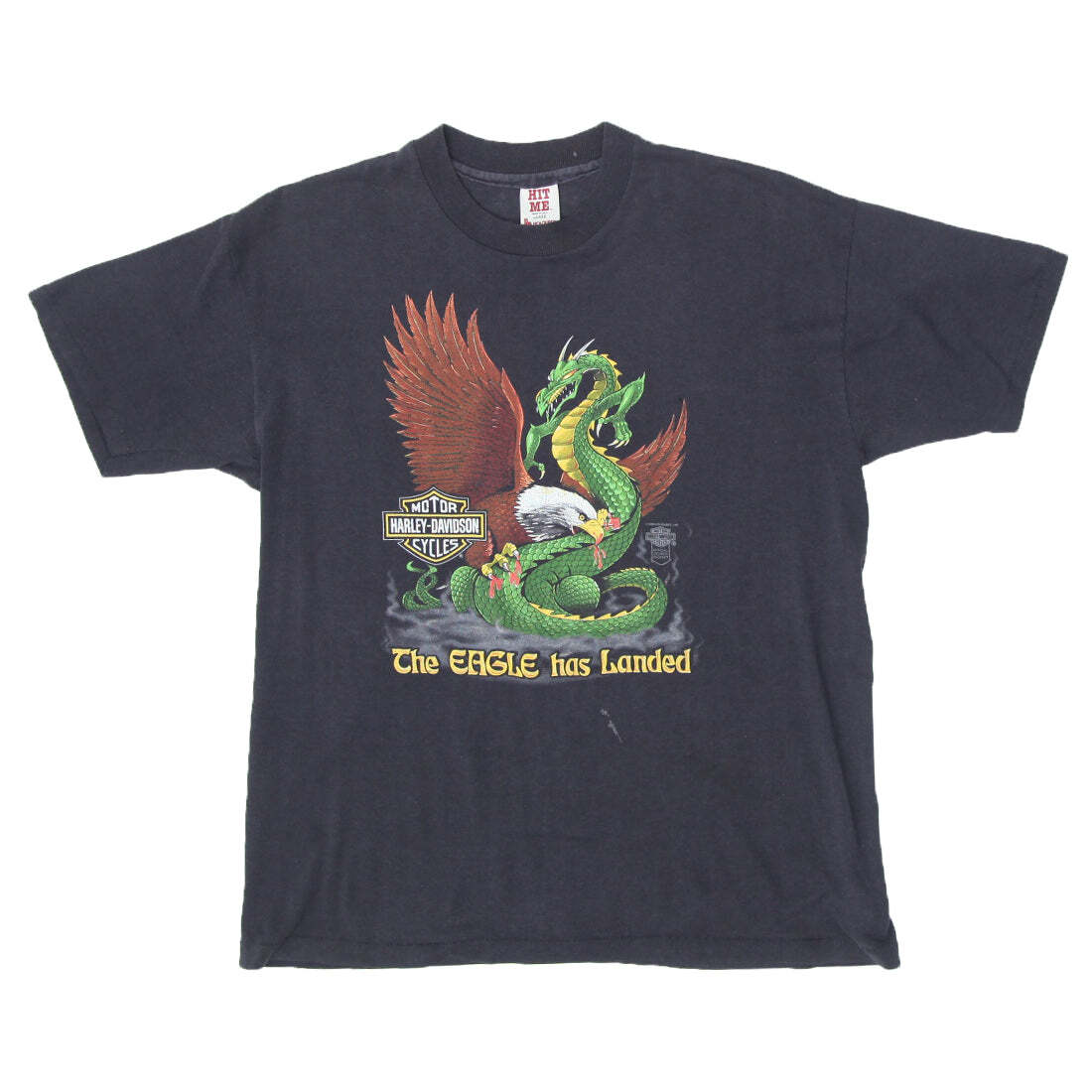 Harley Davidson イーグルデザイン Tシャツ　ビンテージ Vintage Harley Davidson The Eagle Has Landed T-Shirt Made In USA