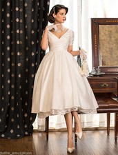 plus size courthouse wedding dress