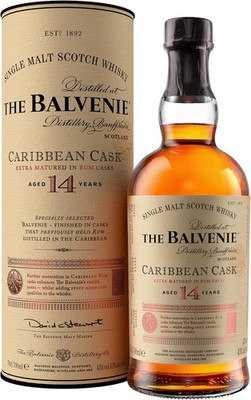 Balvenie 14 Jahre Caribbean Cask 0,7l, 43 Vol.-%