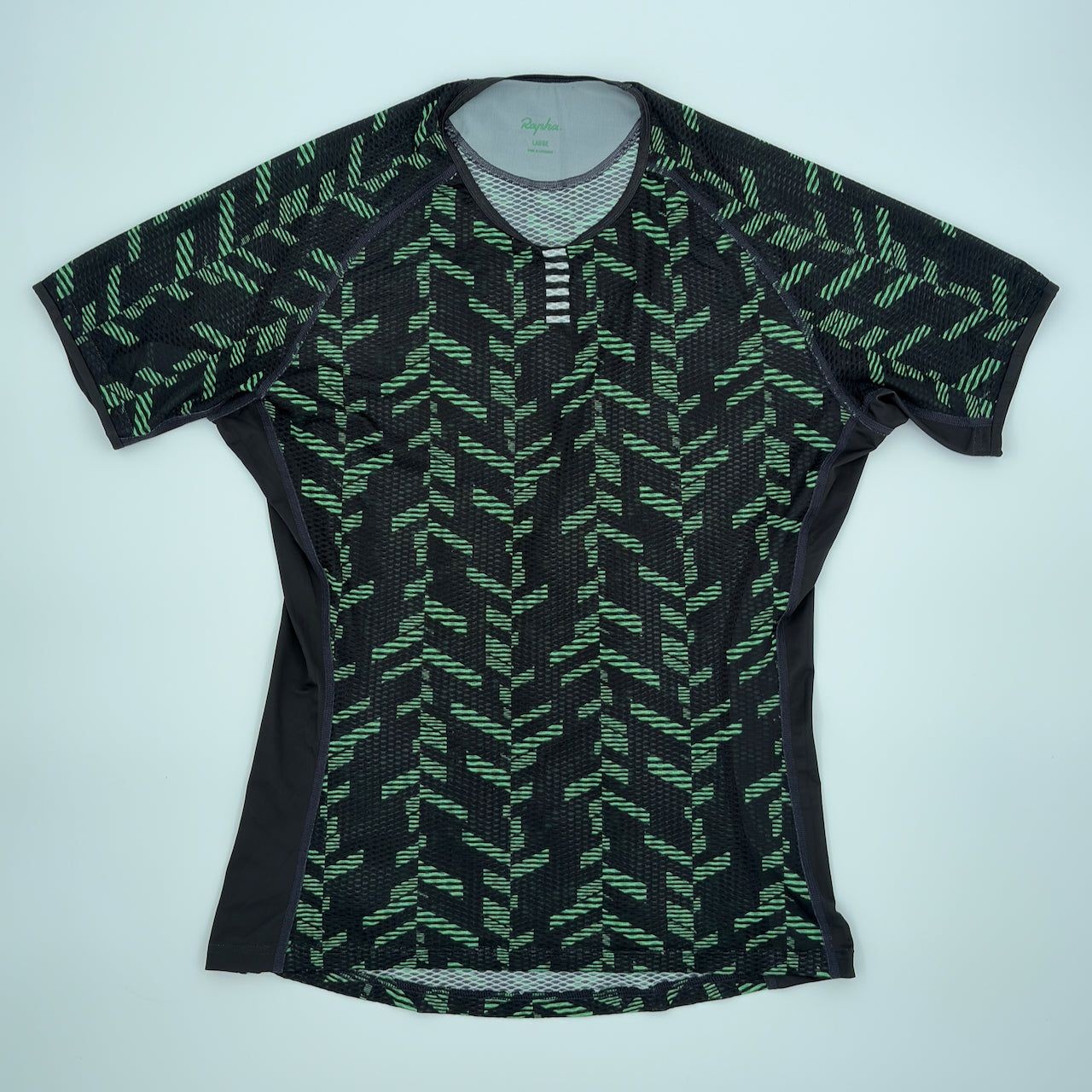 Rapha Pro Team Base Layer - L -  Data Print Black - Excellent Used Condition image 2