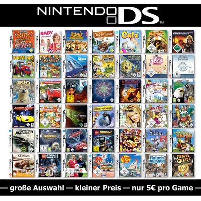 Nintendo DS Spiele-Wahl   große Auswahl kleiner Preis nur 5  pro Game    