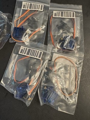 4 NOS Turnigy 9g Metal Gear Analog Servo TGY-50090M 1.6kg/0.08s/9g
