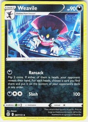 Weavile 087/172 Brilliant Stars