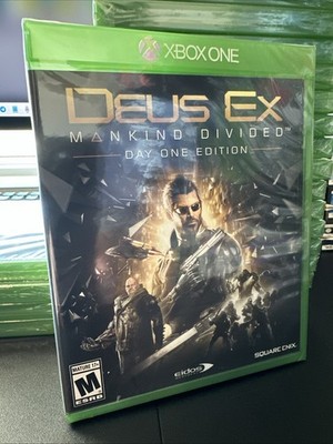 Deus Ex Mankind Divided Day One Edition Xbox One CIB X Complete In Box