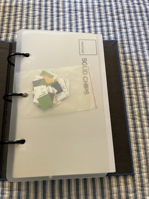 Set of 3 - PANTONE Book Solid Chips / Uncoated, Coated & Matte | eBay