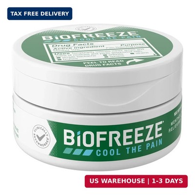 Biofreeze Pain Relief Cream for Knee, Neck, Hip, Joint, Shoulder, & Simple Backa