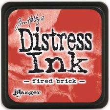 Ranger DMINI-39976 Distress Mini Ink Pad-Fired Brick 3Pk 