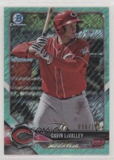 2018 Bowman Chrome Prospects Aqua Shimmer Refractor 90/125 Gavin LaValley gx1