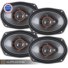 Loudspeakers 2 Pairs 6X8 350W 3 Way 4 Ohms Premium Quality Audio Door for Car