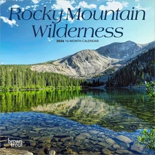 BrownTrout,  Rocky Mountain Wilderness 2026 Mini Wall Calendar, 7'' X 7'', 16-Mo