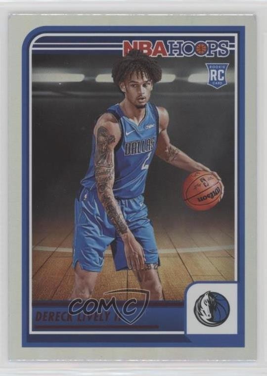 2023-24 Panini NBA Hoops Rookies Impulse Dereck Lively II #241 Rookie RC e9p