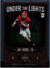 2020 Panini Legacy #UL-JF Jake Fromm Under the Lights Silver