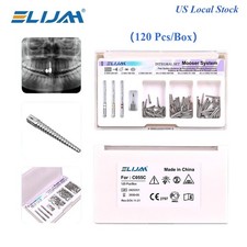 Dental Endo Screw Posts Mooser System Integral Set CT4 Titanium Root Canal Pins