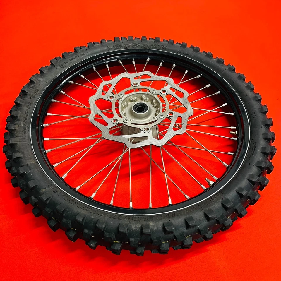 KX250F RUEDA DELANTERA COMPLETA 21" EXCEL LLANTA FRENO ROTOR KAWASAKI KX 250 F (13-18 Foto 2 de 4