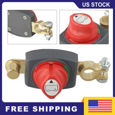 Battery Kill Switch 275A Clamp Top Post 12V-48V For Car Truck RV Boat