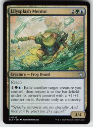 Lilysplash Mentor 222 Bloomburrow Magic: The Gathering