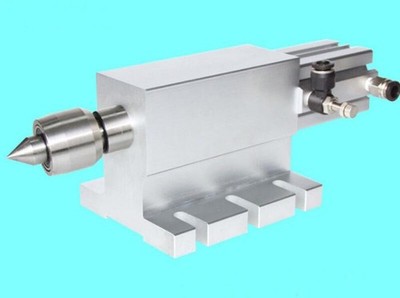 Pneumatic MT2 Live Center Tailstock Morse Taper 2 CNC Wood Lathe For Engraving