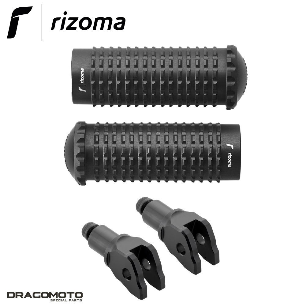 Pegs Rizoma PE631B PE852B noir pilote pour moto KTM 1290 Super Duke R 2016