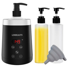 Massage Oil Warmer Bottle Electric Lotion Digital Heater for SPA, Automatic Oil