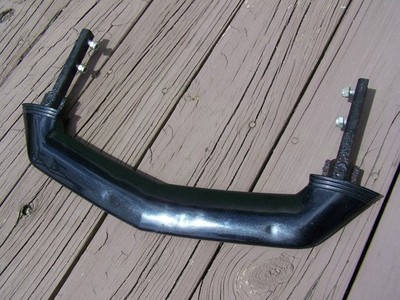 95 Polaris Indy 500 Snowmobile  Used Front Bumper Black