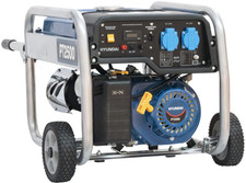 Generatore di corrente a benzina 2,8 kw gruppo elettrogeno monofase AVR Hyundai