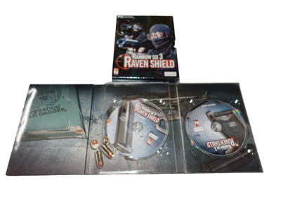 Rainbow Six 3 Raven Shield Tom Clancy Pappschuber Box PC top Zustand