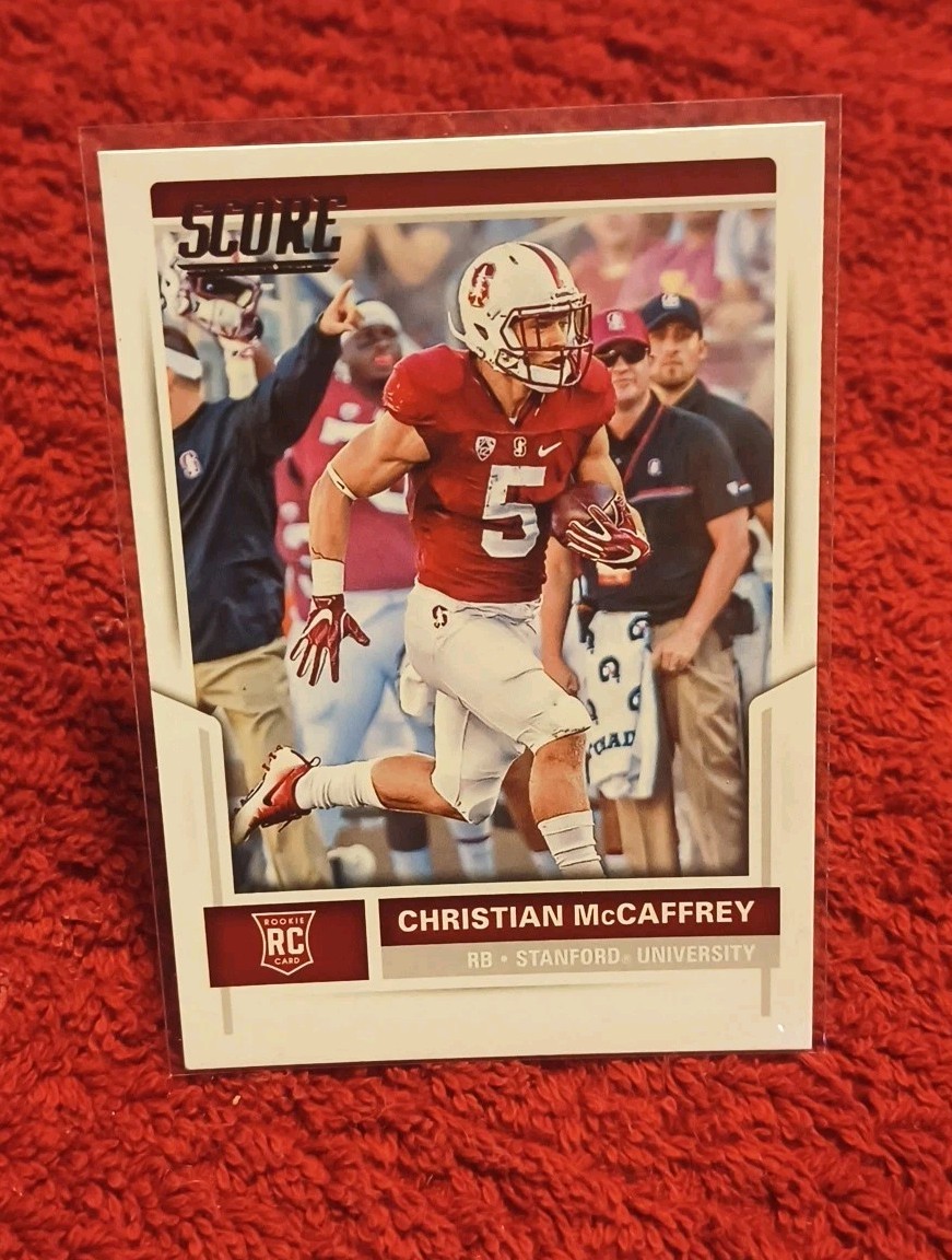 2017 Panini Score Christian McCaffrey #373 (RC) Rookie Card Stanford