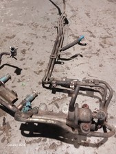 Subaru Impreza WRX 01-05 Blue Injectors With Fuel Pines Plus Rails