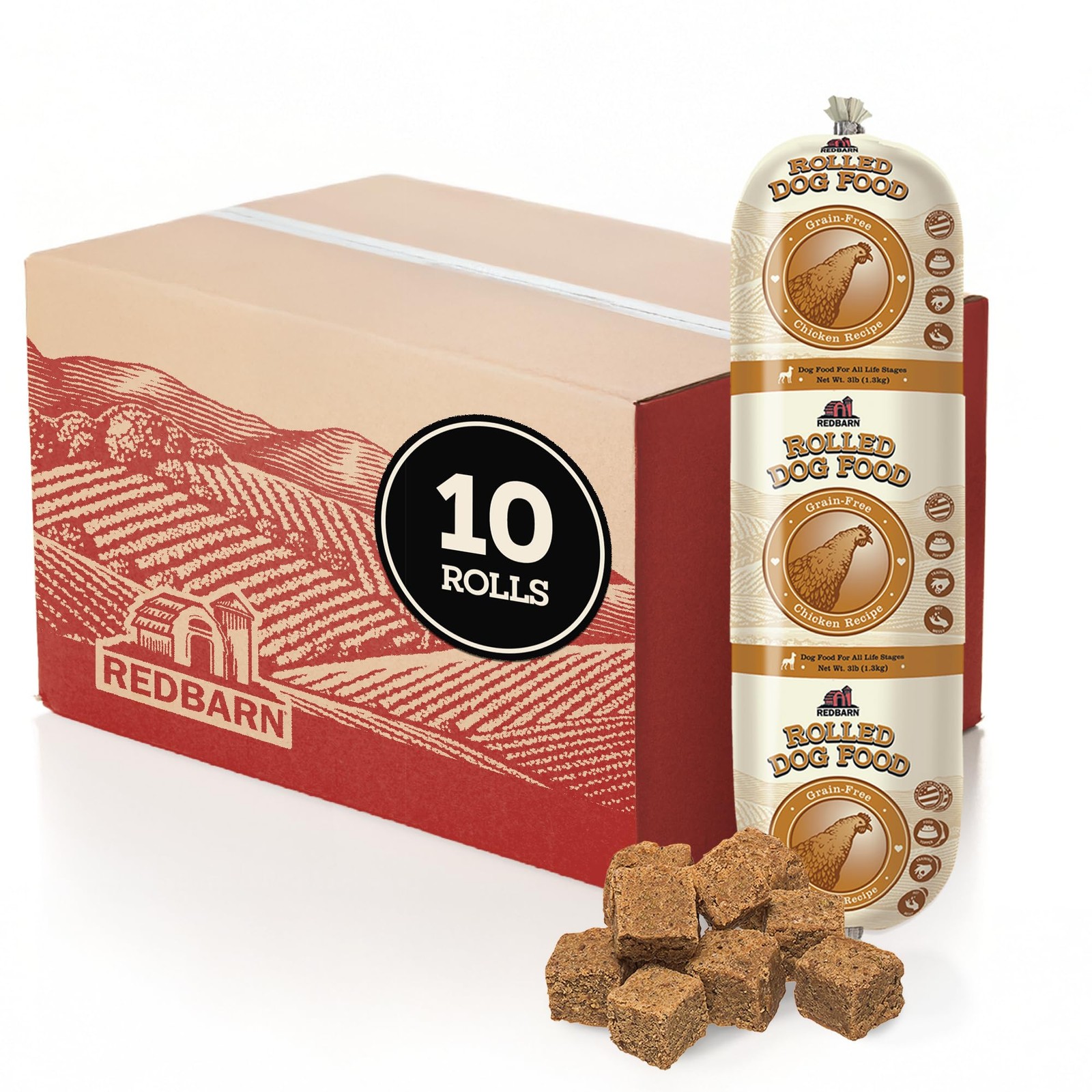 Roll - Chicken, 3lb, Pack Of 10