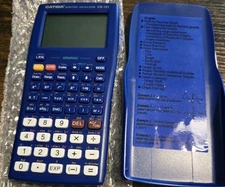 CS121 Scientific and Engineering calculator in blue