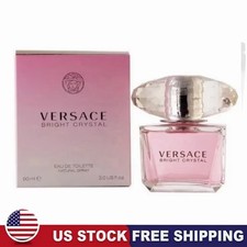 ❤Versace Pink Bright Crystal Toilette, Perfume for Women, 3 Oz-USA