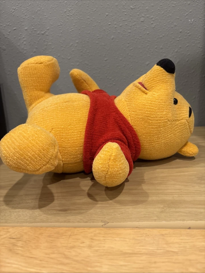 迪士尼小熊维尼爱拥抱小熊维尼会说话的毛绒玩具填充动物 — 第 2/4 张图片